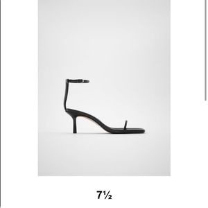 Black heels 7.5